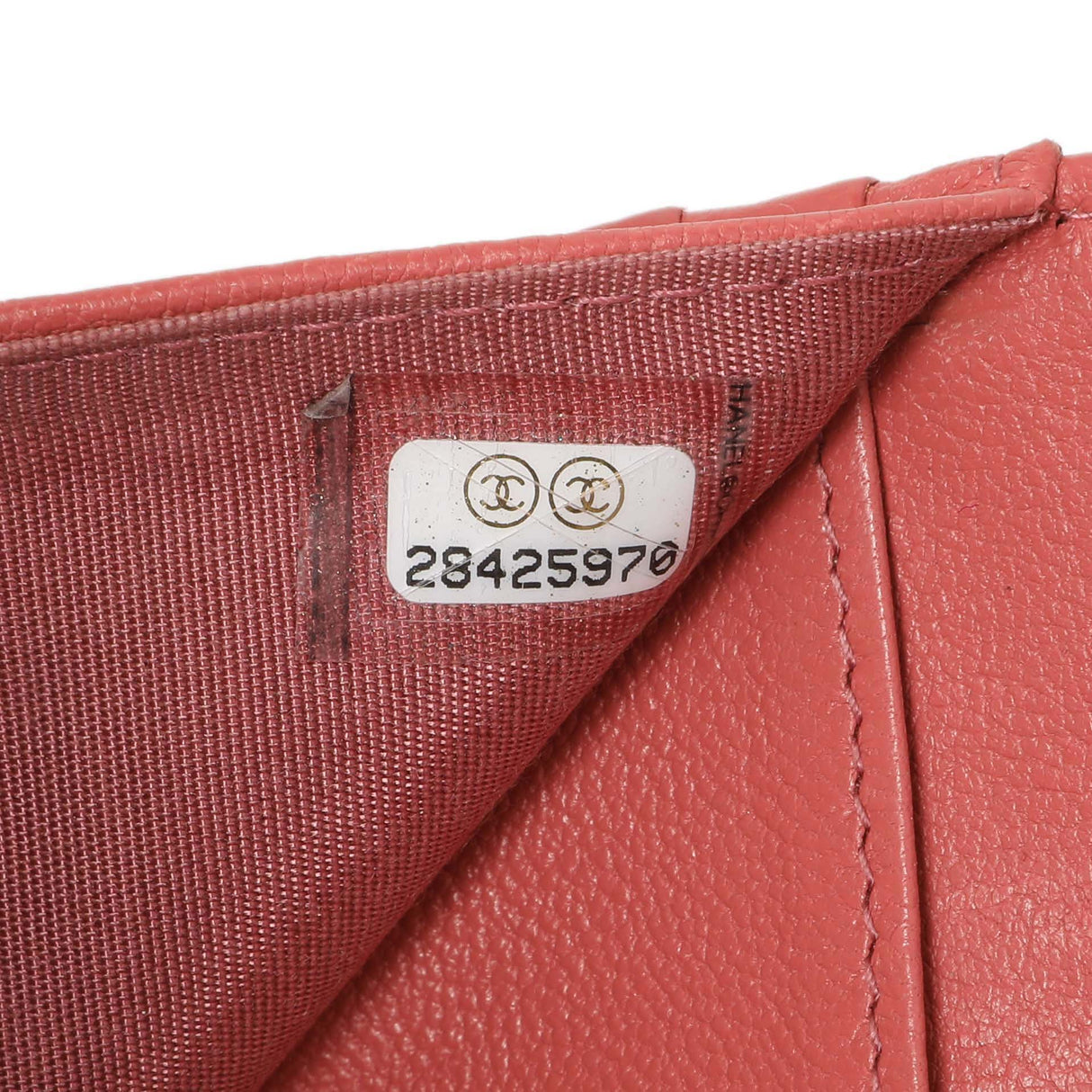 Chanel Pink Quilted Lambskin 19 Small Flap Wallet Accessories Chanel