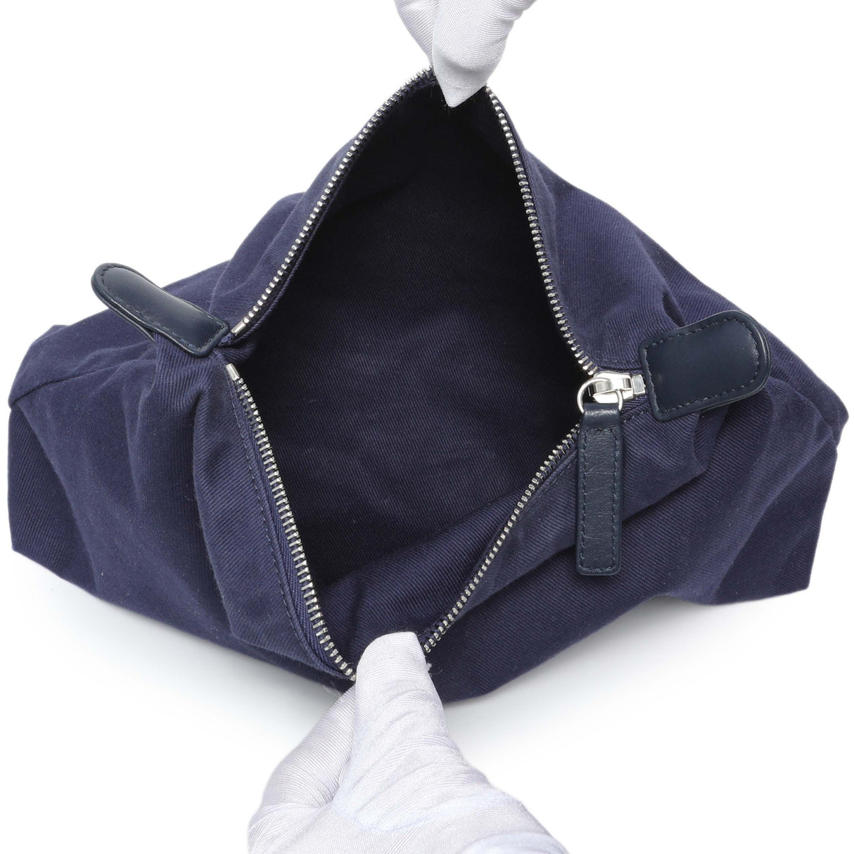 Chanel Blue Quilted Denim Coco Handle Shopping Tote Handbags Chanel