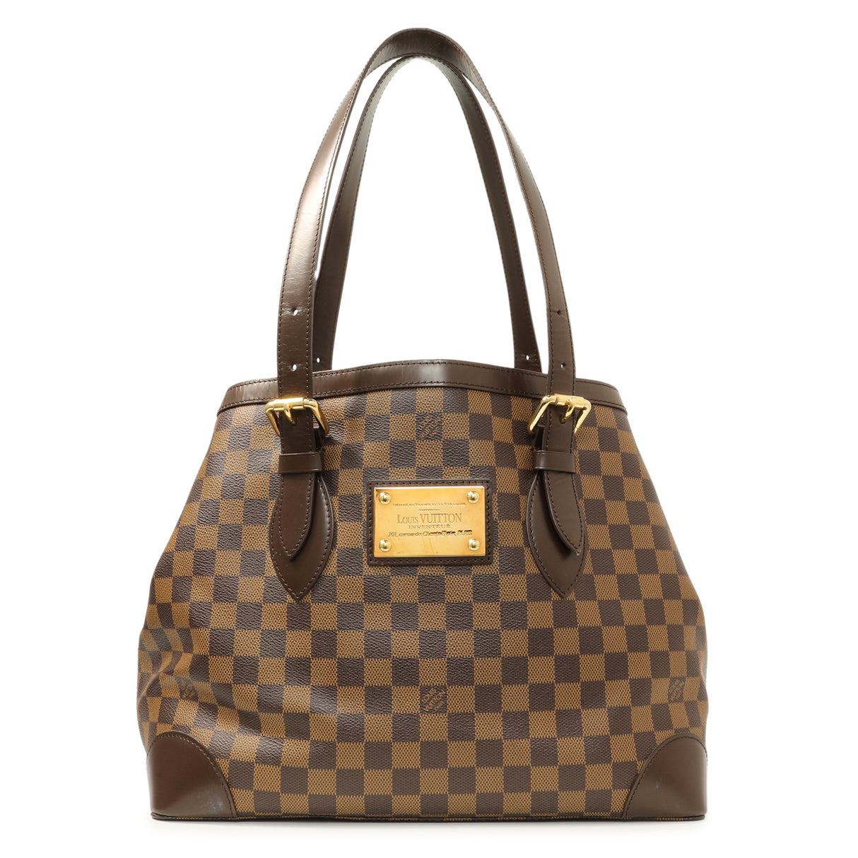 Louis Vuitton Damier Ebene Hampstead MM Handbags Louis Vuitton