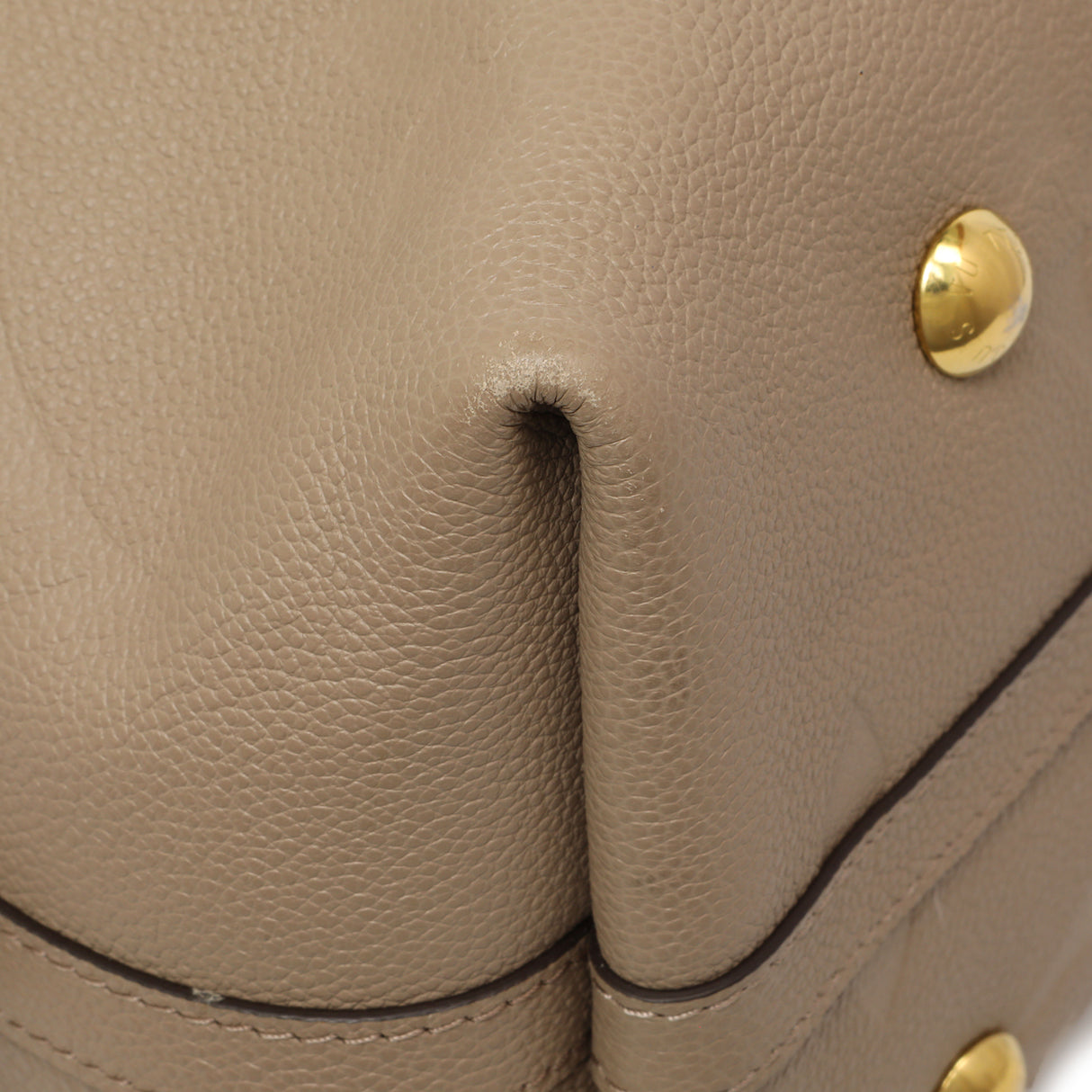 Louis Vuitton Tourterelle Empreinte Monogram Giant Carryall MM Handbags Louis Vuitton