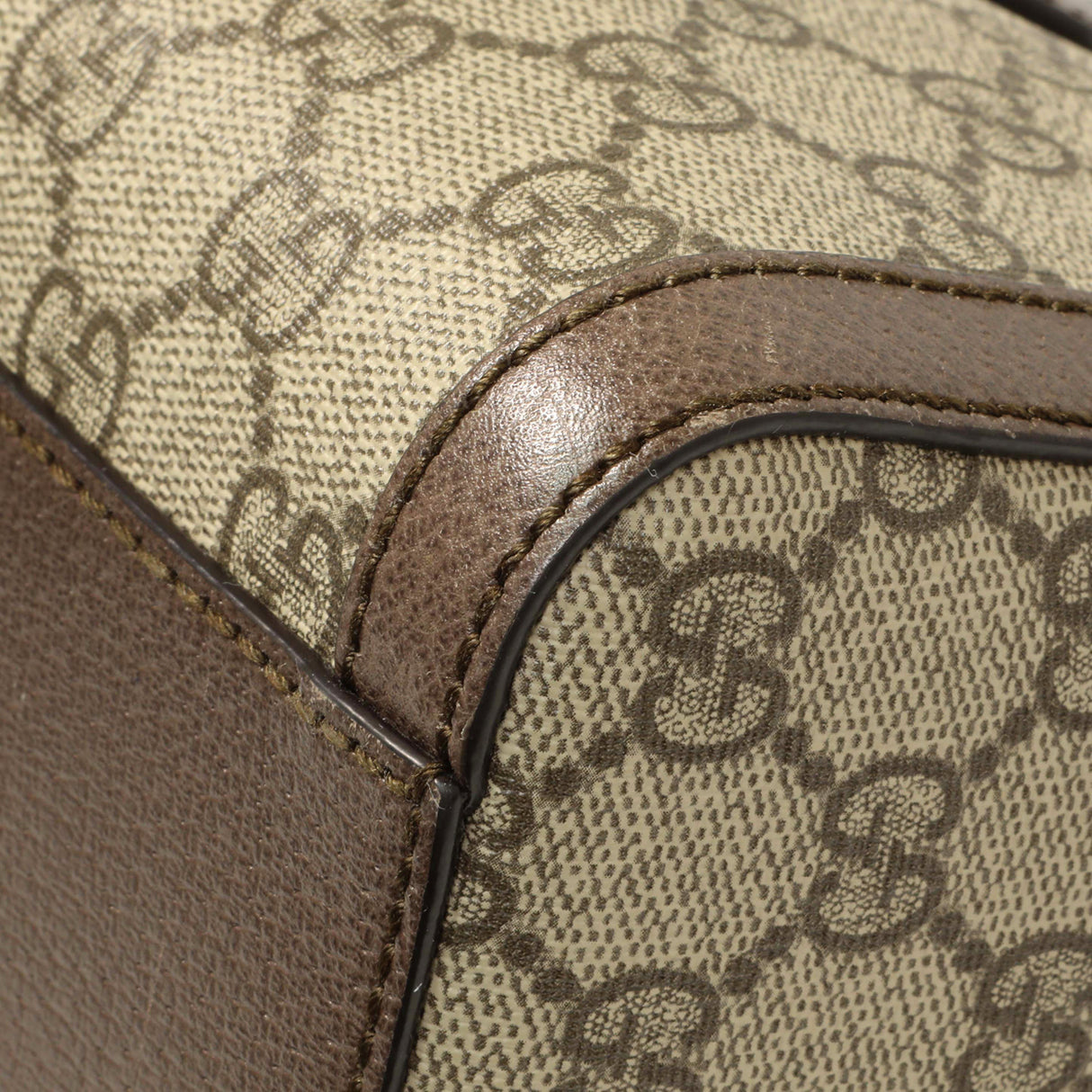 Gucci GG Supreme Monogram Web Medium Ophidia Boston Handbags Gucci