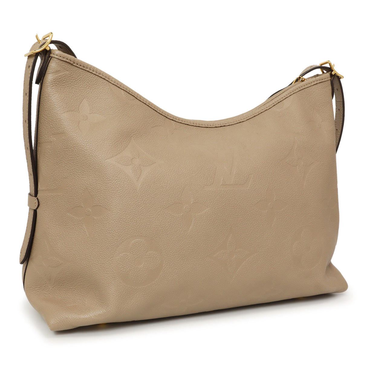 Louis Vuitton Tourterelle Empreinte Monogram Giant Carryall MM Handbags Louis Vuitton