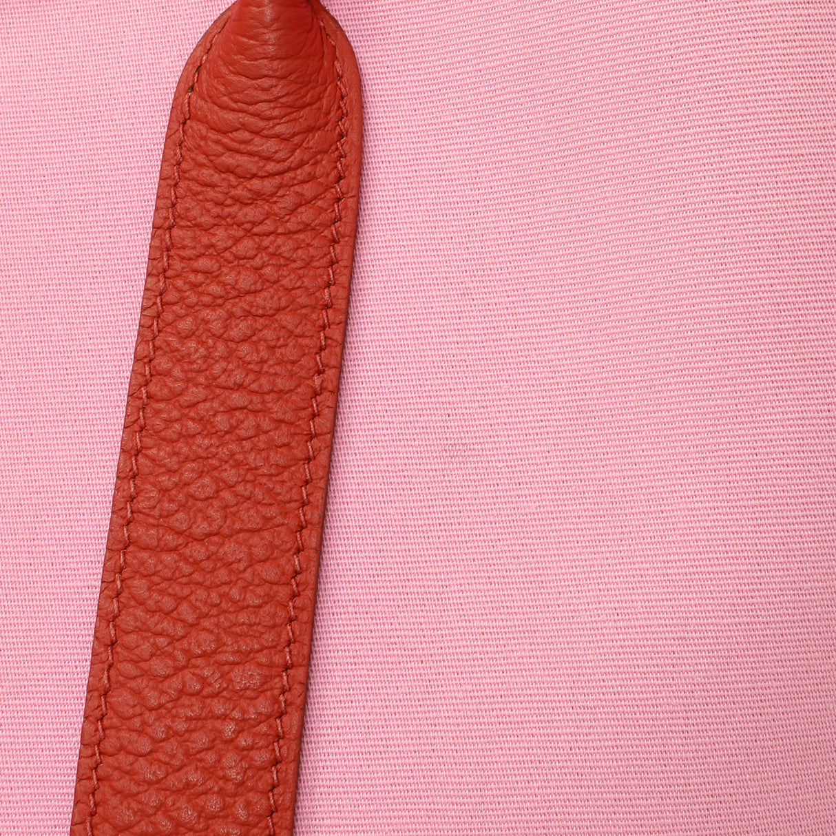 Hermes Rose Sakura Rouge Duchesse Toile Militaire Vache Country Garden Party 30 TPM Handbags Hermes