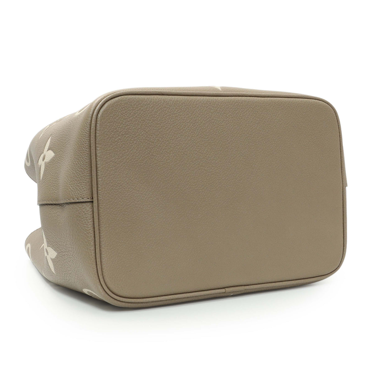 Louis Vuitton Tourterelle Creme Empreinte Monogram Giant NeoNoe MM Handbags Louis Vuitton