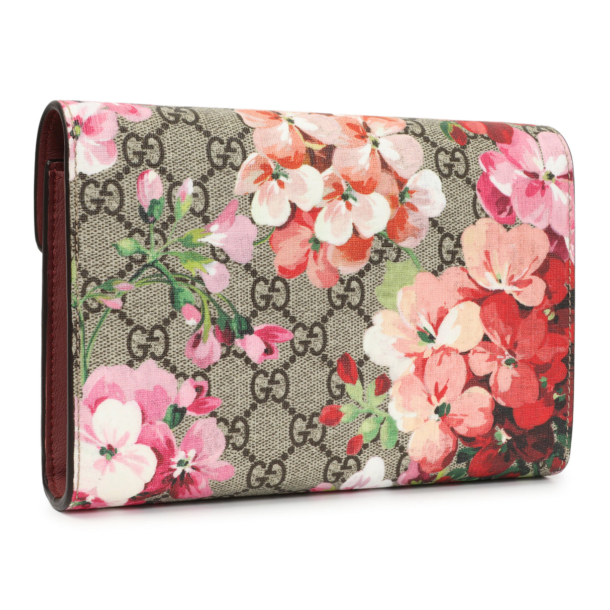 Gucci GG Supreme Monogram Blooms Mini Dionysus Chain Wallet Handbags Gucci