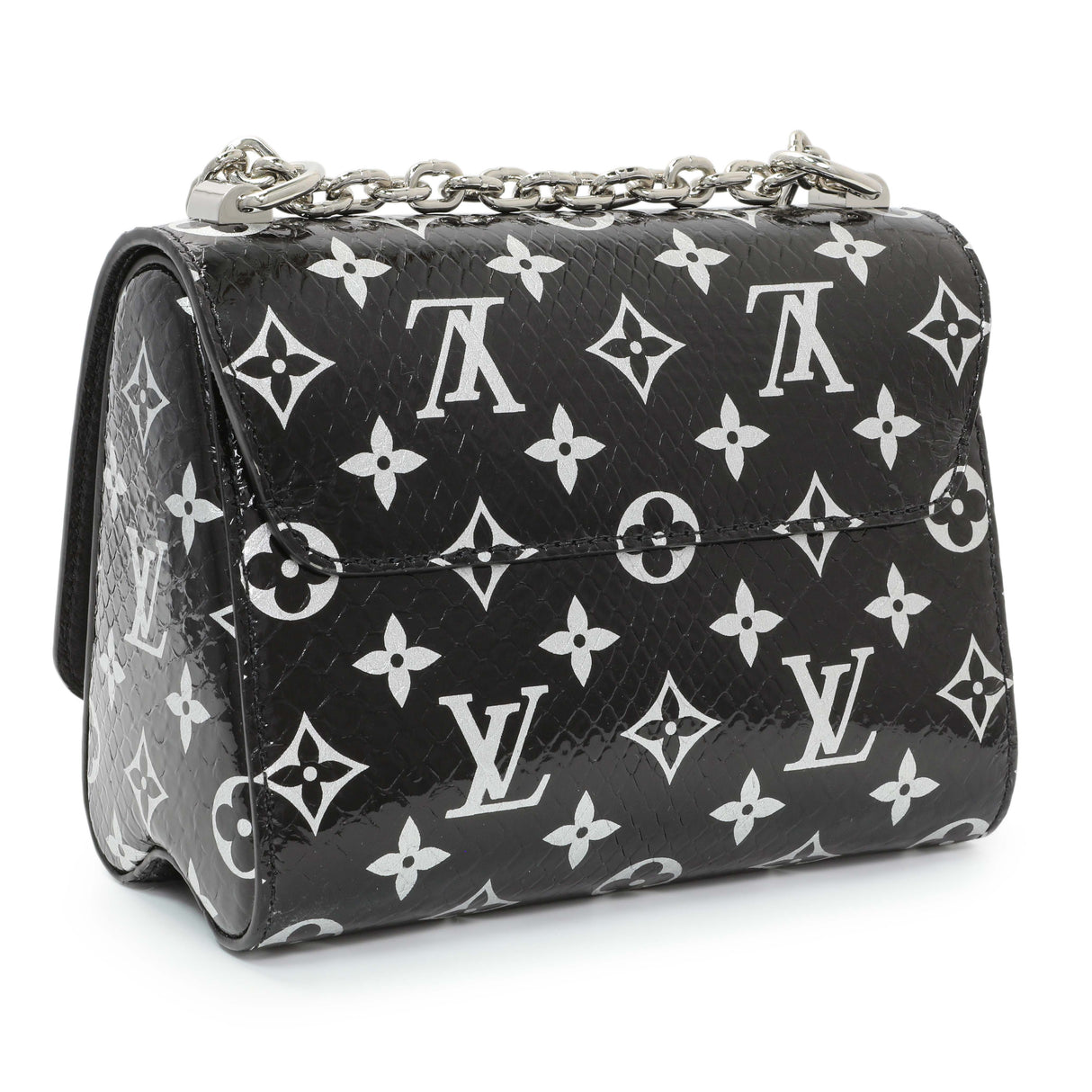 Louis Vuitton Monogram Coated Python Twist PM Handbags Louis Vuitton