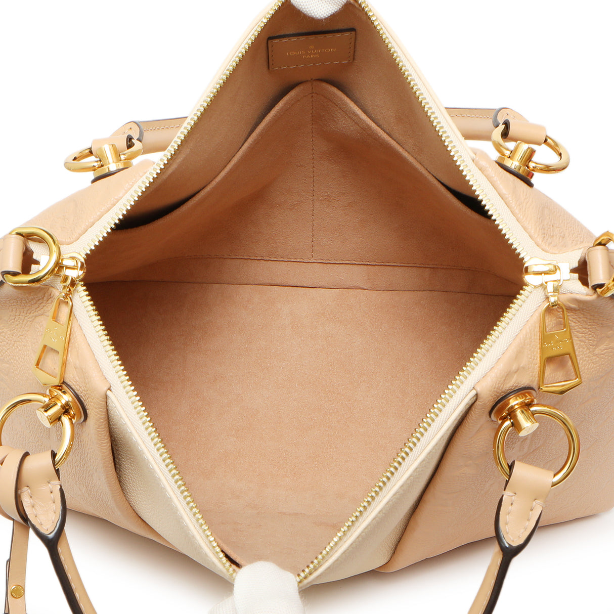 Louis Vuitton Beige Empreinte V Tote MM Handbags Louis Vuitton