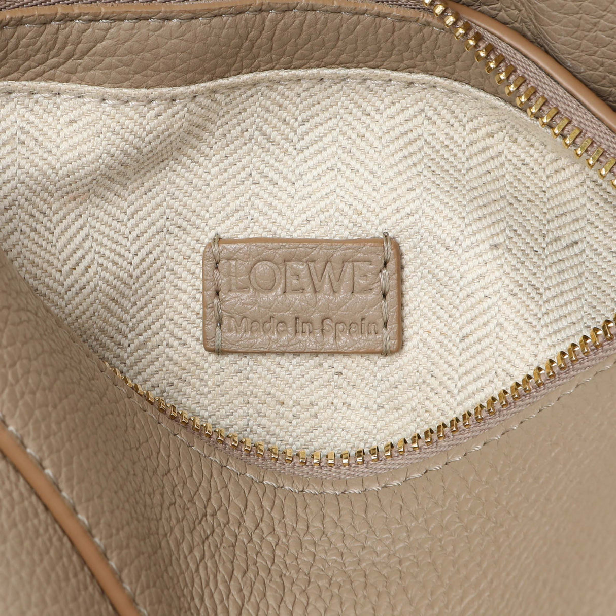 Loewe Sand Grained Calfskin Mini Puzzle Bag Handbags Loewe