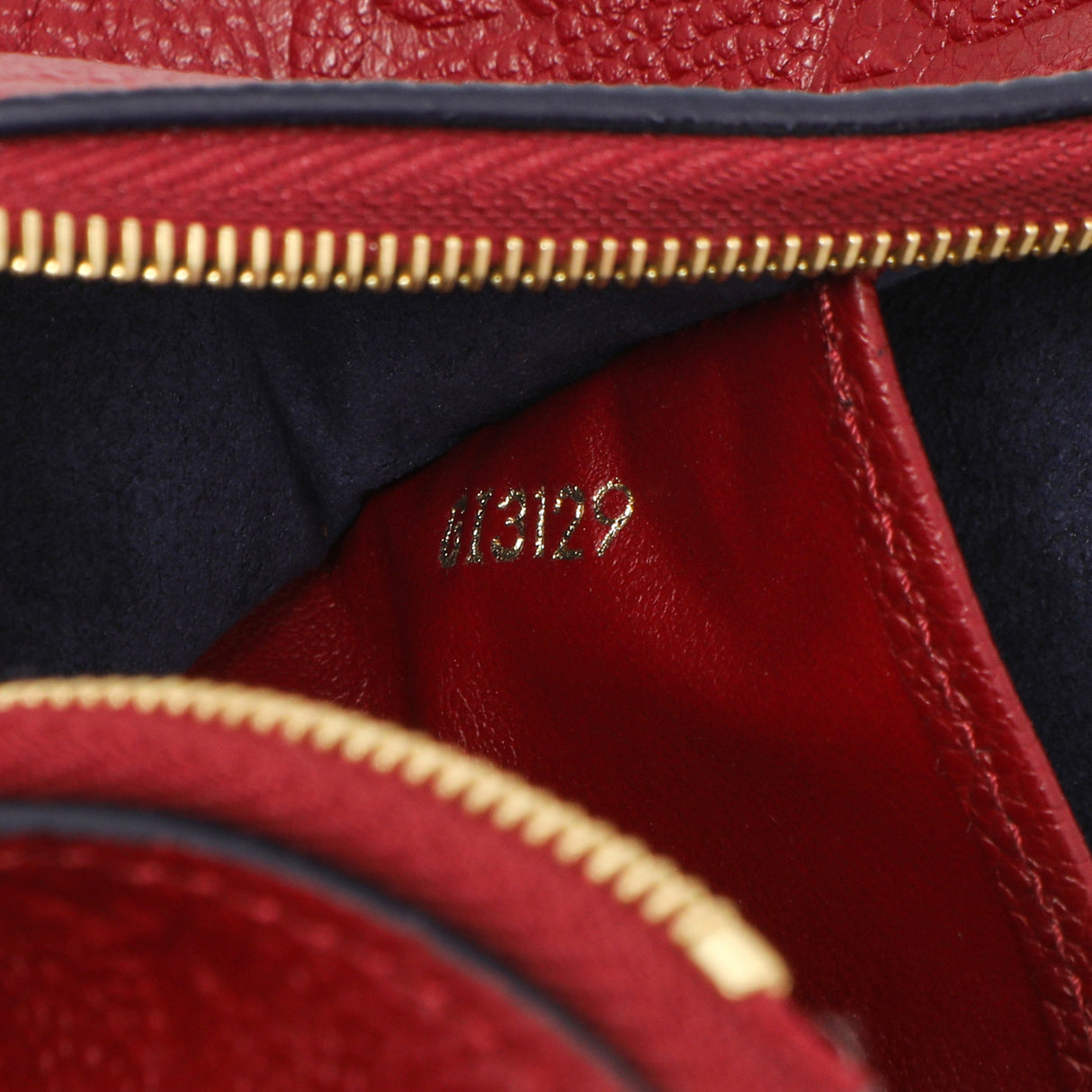 Louis Vuitton Cherry Berry Empreinte Double Zip Pochette Handbags Louis Vuitton