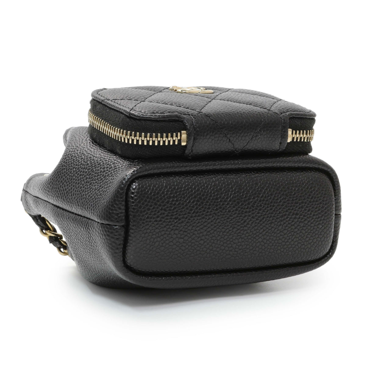 Chanel Black Caviar Mini CC Pocket Bucket Bag Handbags Chanel