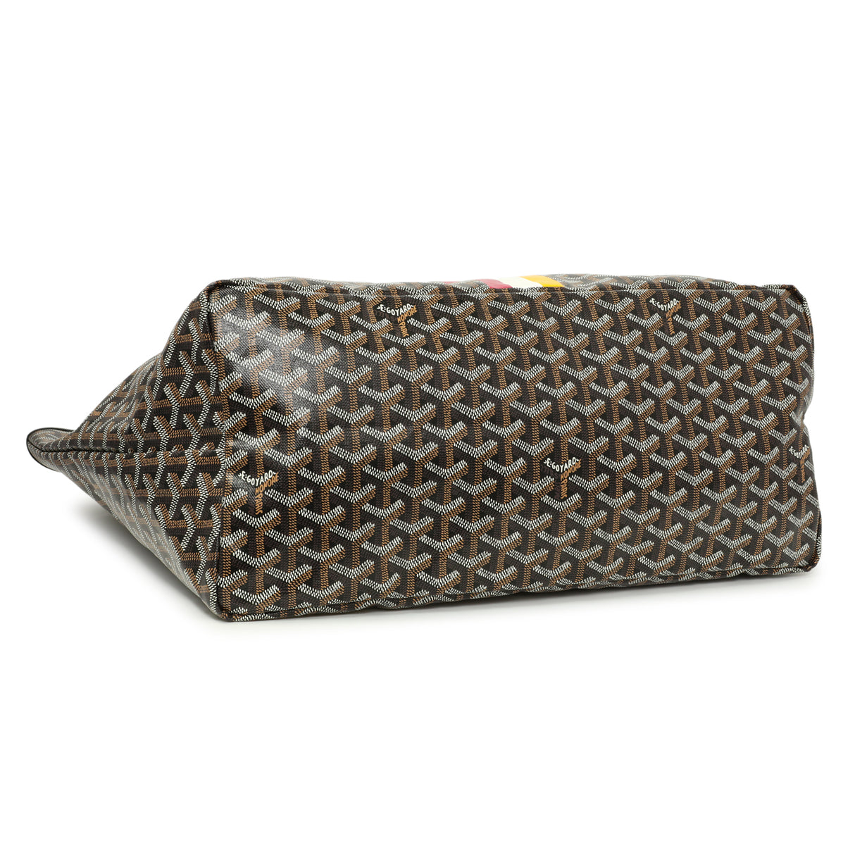 Goyard Black Goyardine Saint Louis GM Handbags Goyard