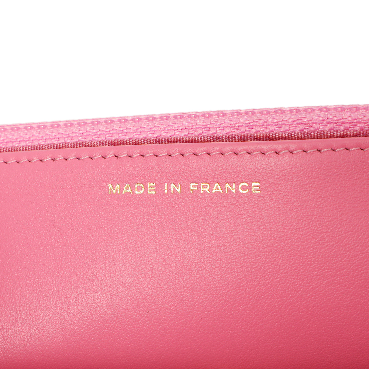 Chanel Pink Quilted Calfskin Boy Wallet on Chain Handbags Chanel