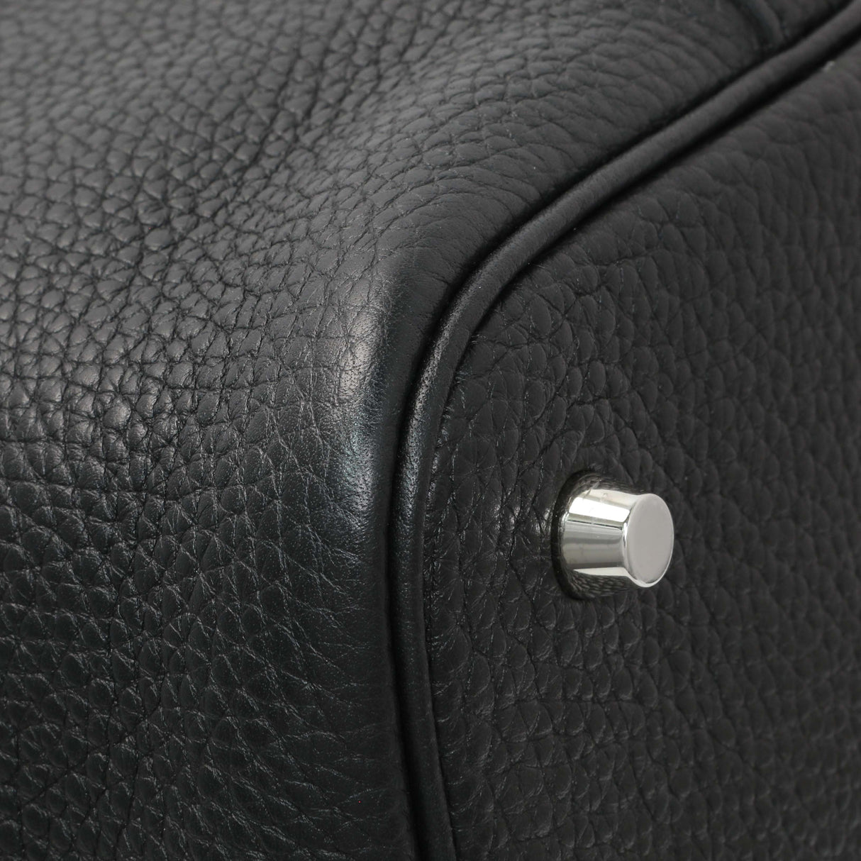 Hermes Black Clemence Picotin 22 Handbags Hermes