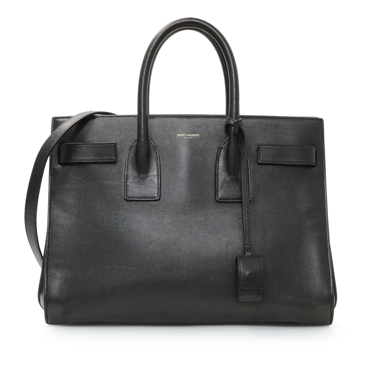 Saint Laurent Black Calfskin Small Sac De Jour Handbags Saint Laurent