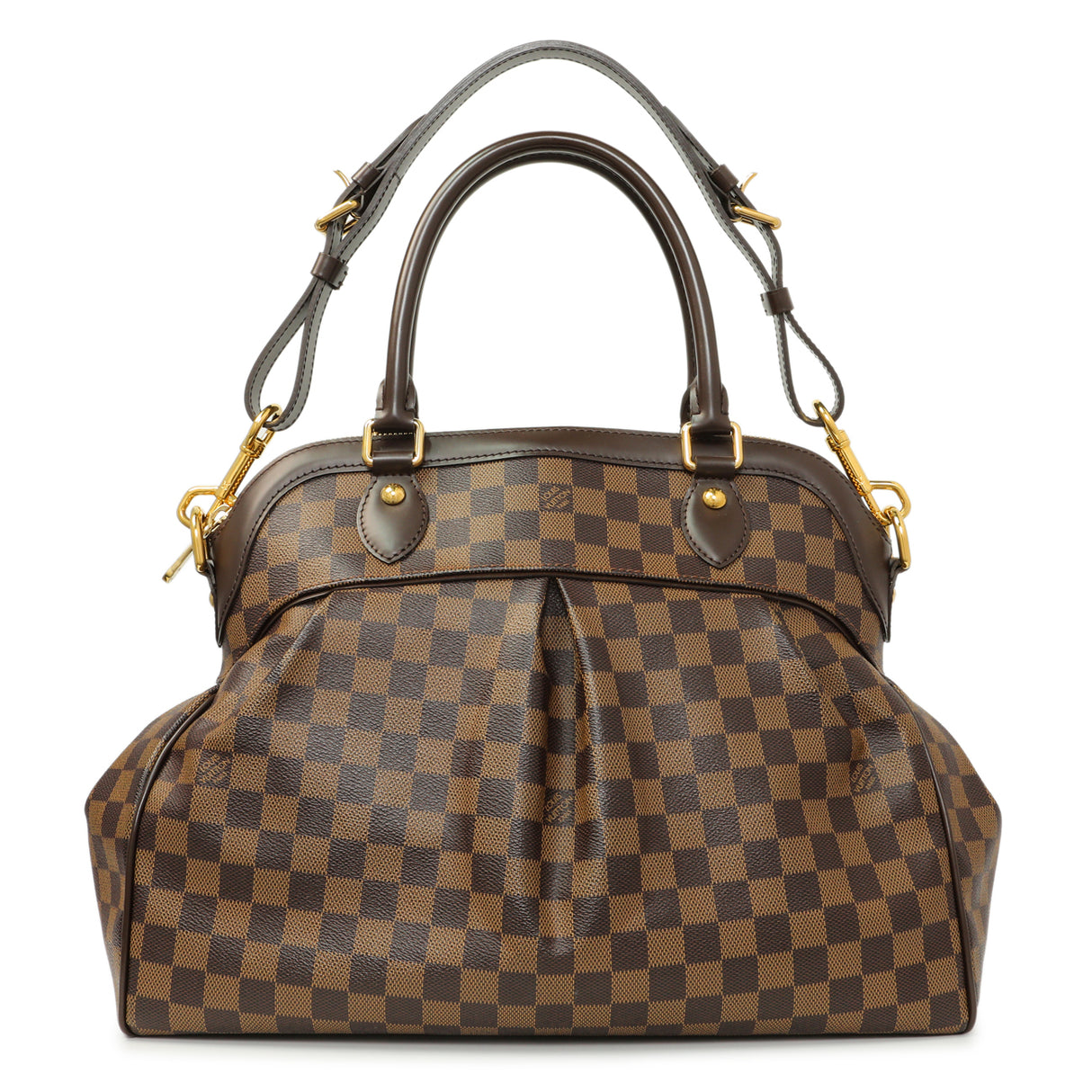 Louis Vuitton Damier Ebene Trevi GM Handbags Louis Vuitton