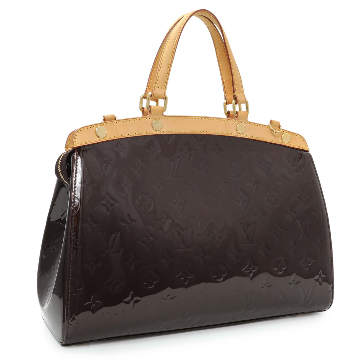 Louis Vuitton Amarante Vernis Brea MM Handbags Louis Vuitton