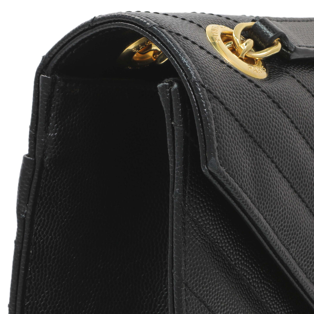 Saint Laurent Grain De Poudre Mixed Matelasse Large Triquilt Monogram Satchel Handbags Saint Laurent