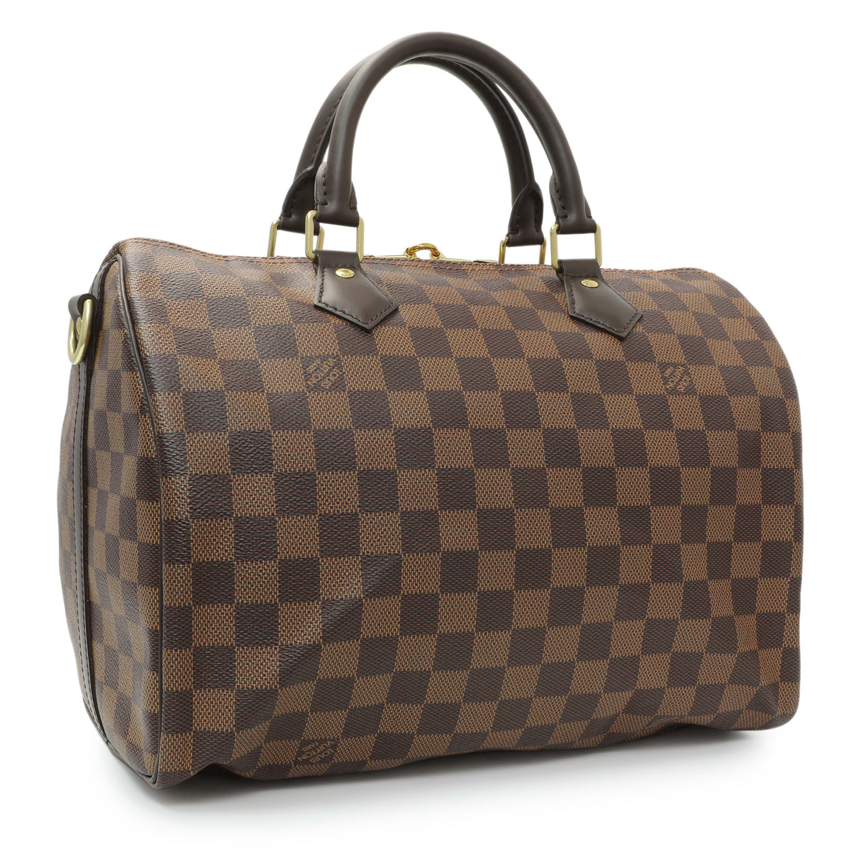 Louis Vuitton Damier Ebene Speedy 30 Bandouliere Handbags Louis Vuitton