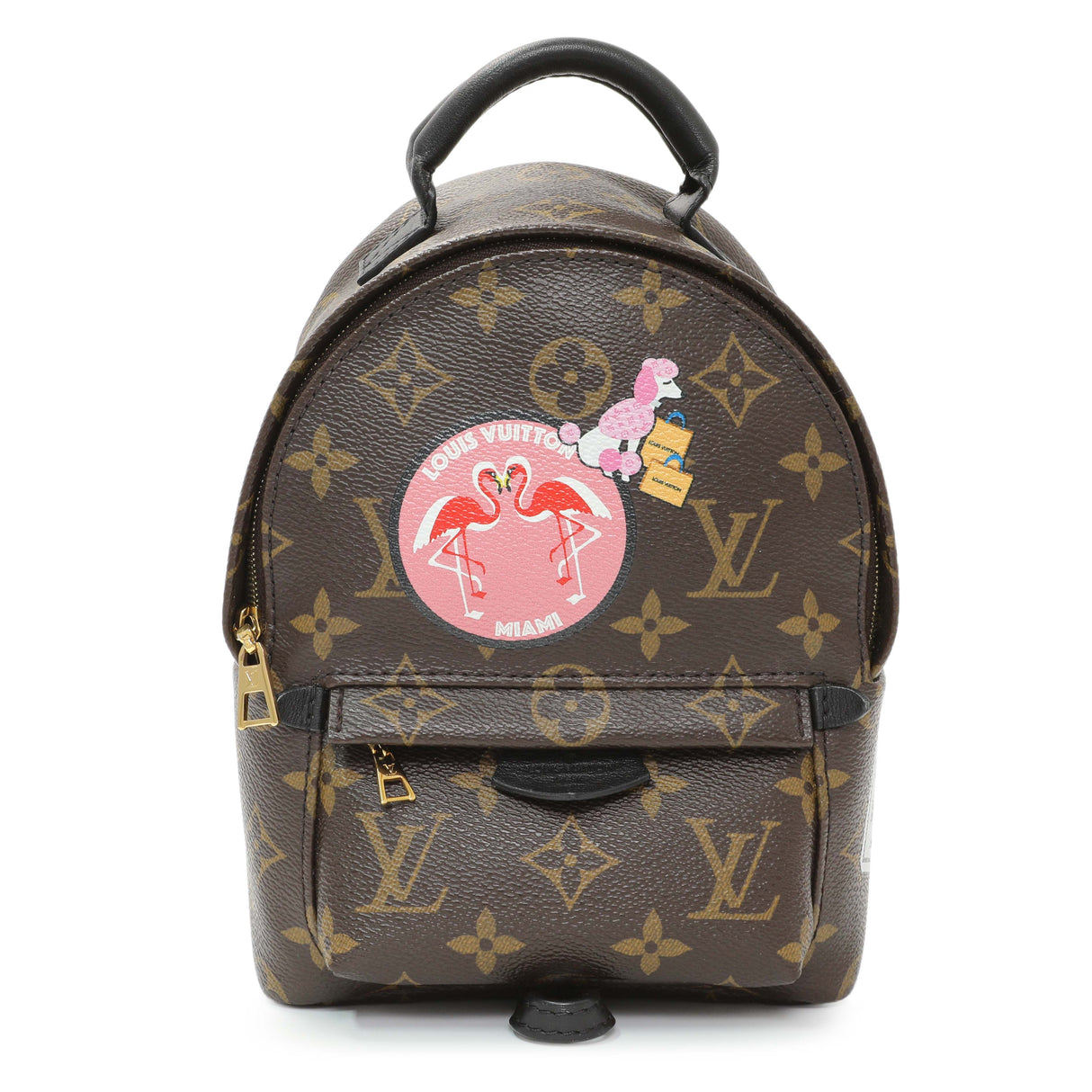 Louis Vuitton Monogram My World Tour Palm Springs Backpack Mini Handbags Louis Vuitton