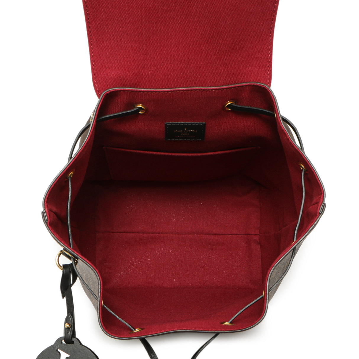 Louis Vuitton Black Monogram Montsouris PM Handbags Louis Vuitton