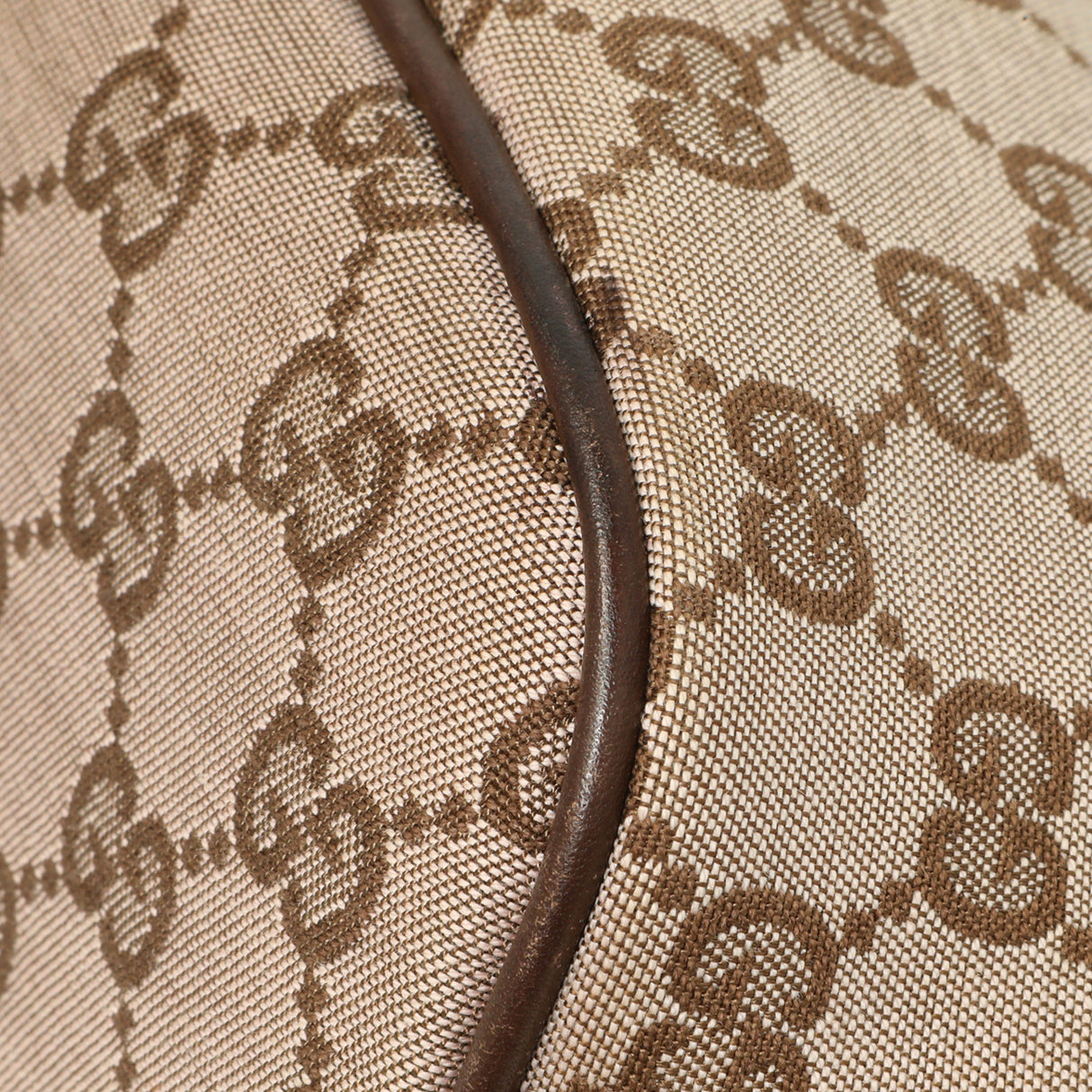 Gucci Monogram Canvas Boat Pochette Handbags Gucci