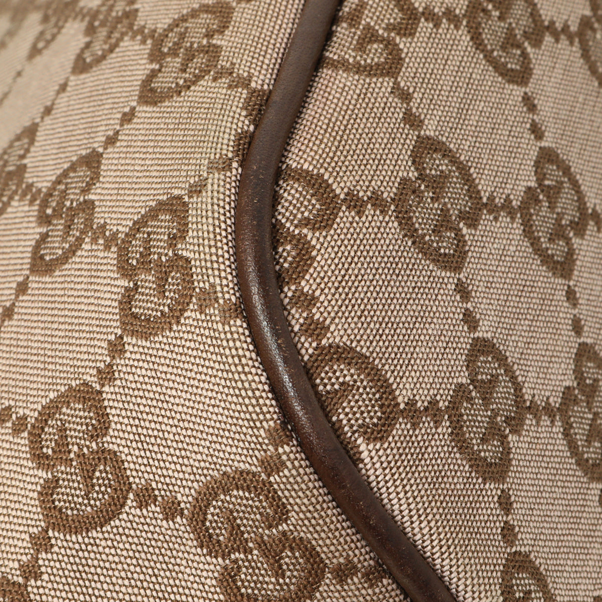 Gucci Monogram Canvas Boat Pochette Handbags Gucci