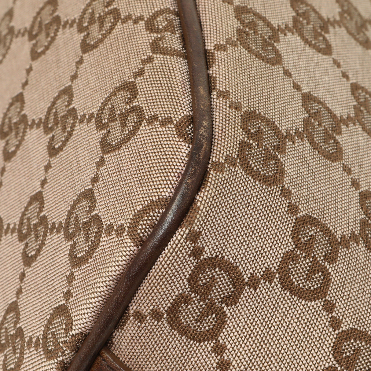 Gucci Monogram Canvas Boat Pochette Handbags Gucci