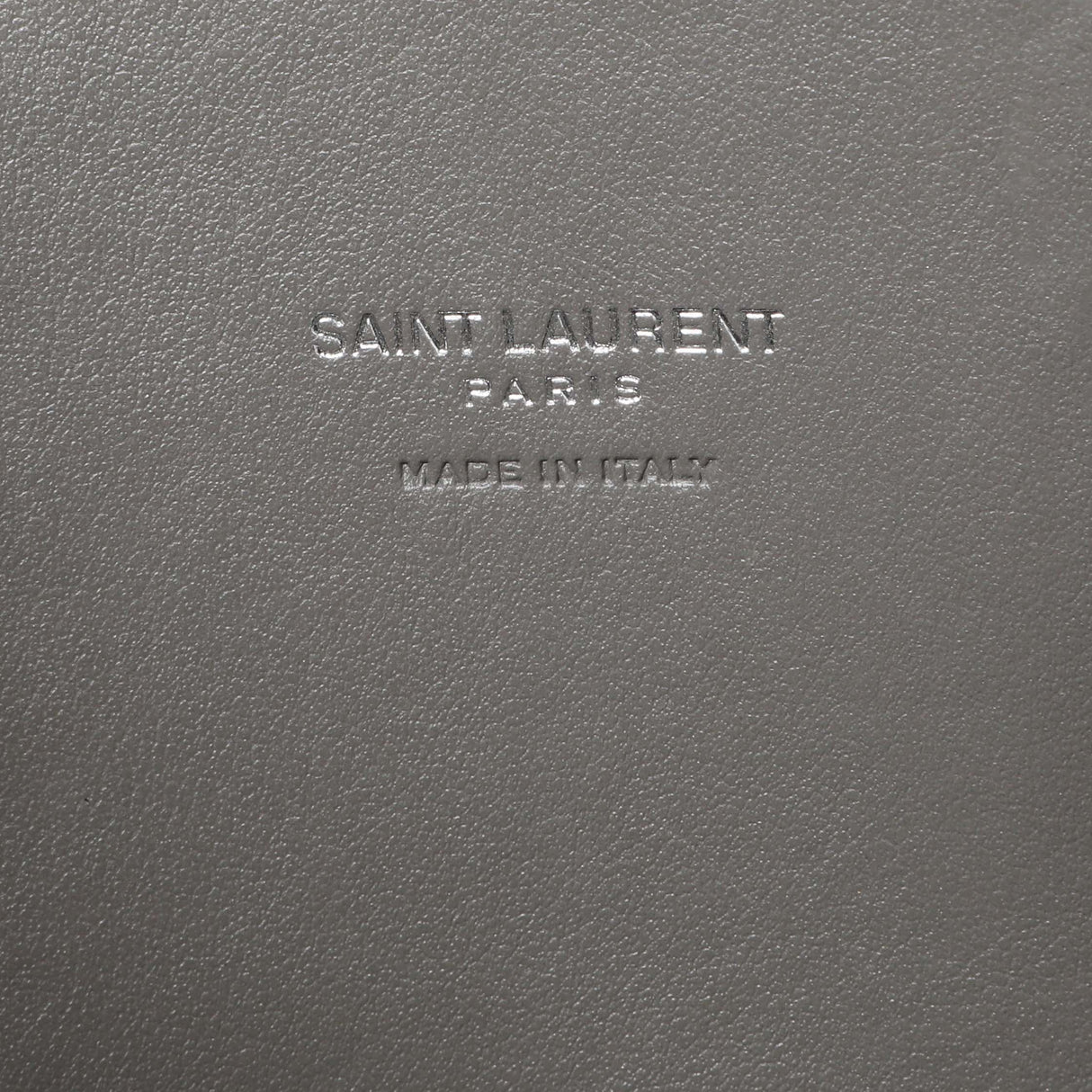 Saint Laurent Grey Calfskin Crocodile Embossed Nano Sac De Jour Handbags Saint Laurent