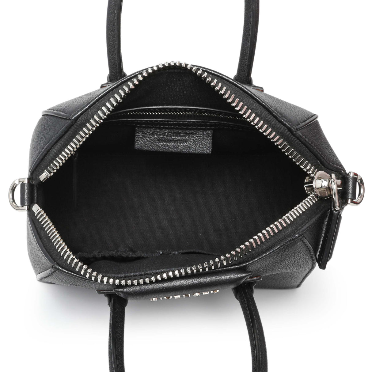 Givenchy Black Sugar Goatskin Mini Antigona Handbags Givenchy
