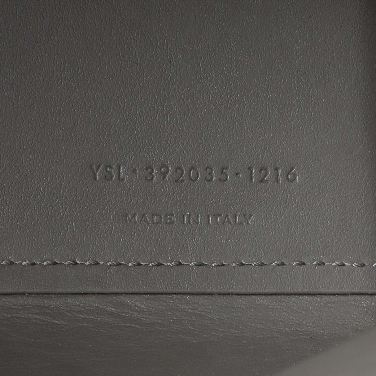 Saint Laurent Grey Calfskin Crocodile Embossed Nano Sac De Jour Handbags Saint Laurent