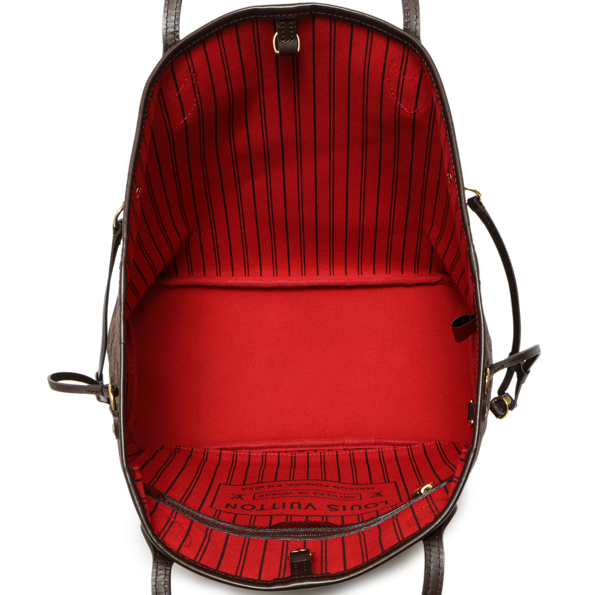 Louis Vuitton Damier Ebene Neverfull MM Handbags Louis Vuitton