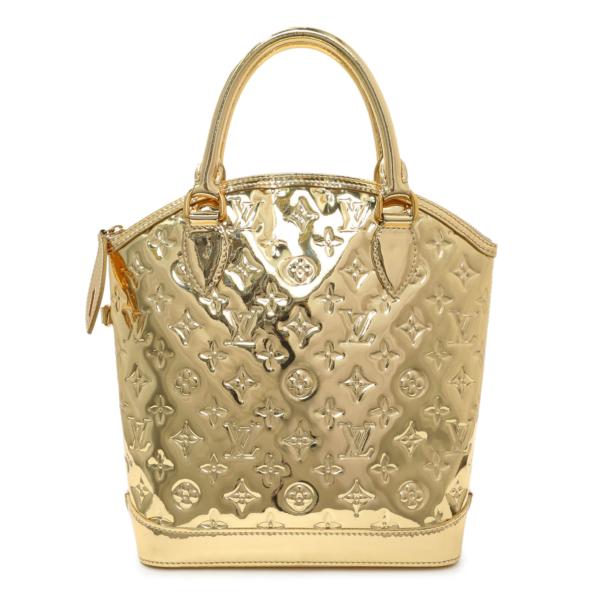 Louis Vuitton Gold Monogram Miroir Lockit PM Handbags Louis Vuitton