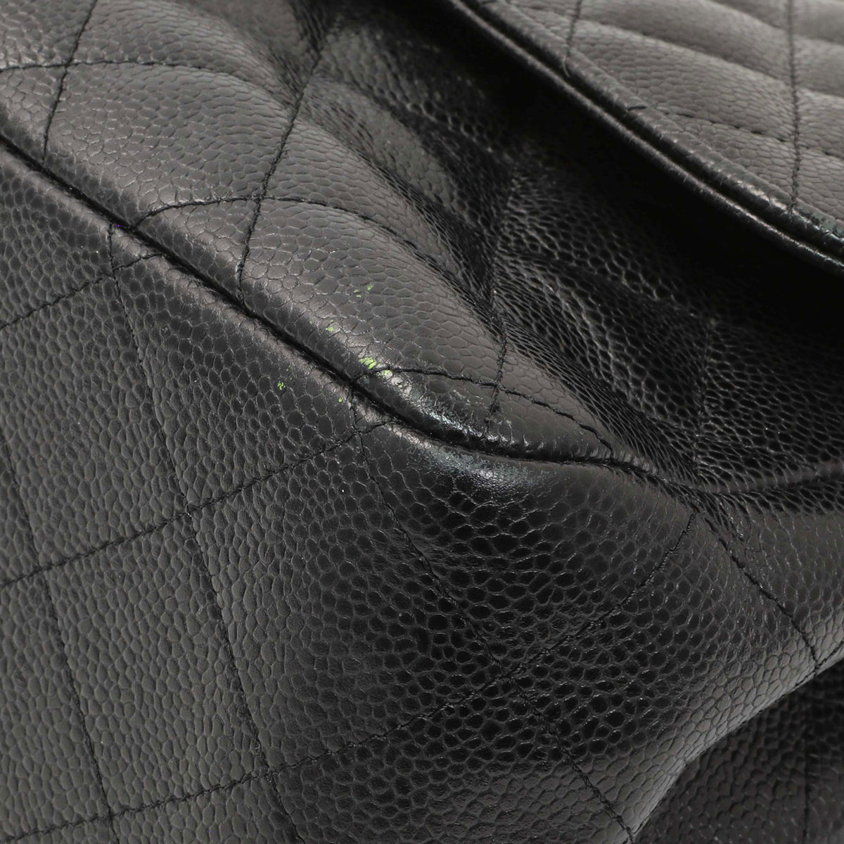 Chanel Black Caviar Jumbo Classic Flap Handbags Chanel