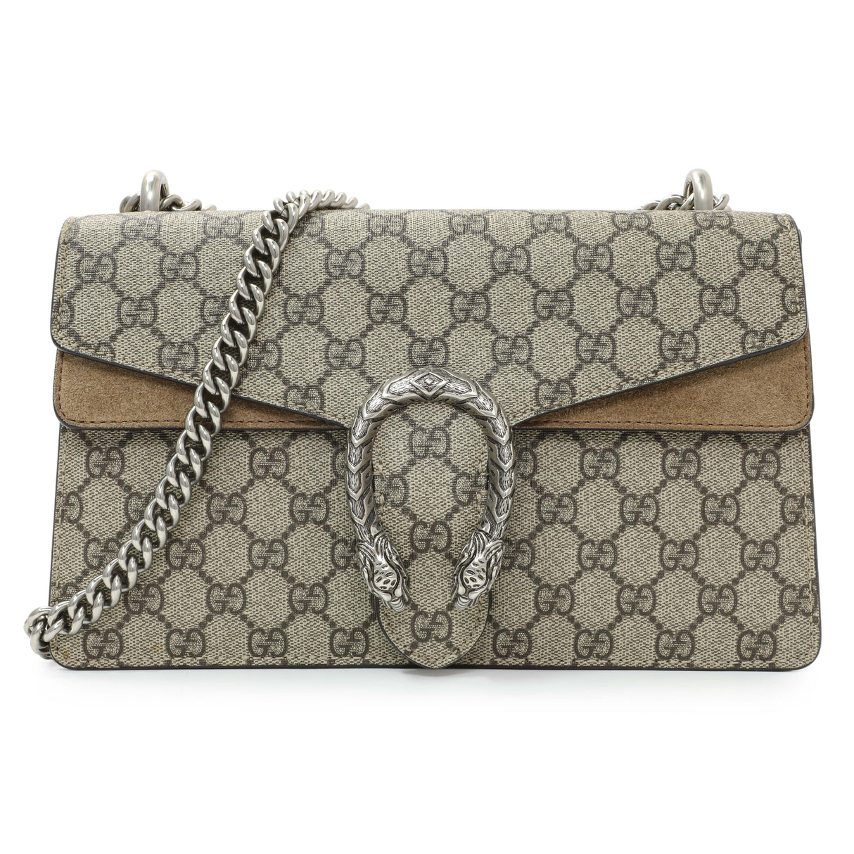 Gucci GG Supreme Monogram Small Dionysus Shoulder Bag Handbags Gucci