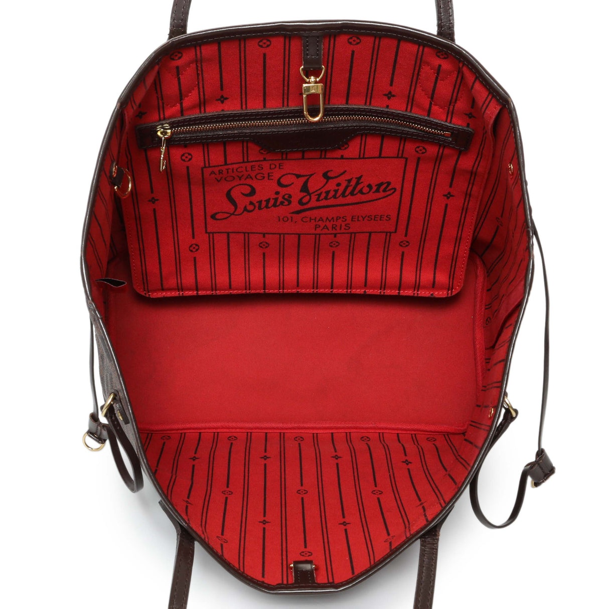 Louis Vuitton Damier Ebene Neverfull MM Handbags Louis Vuitton