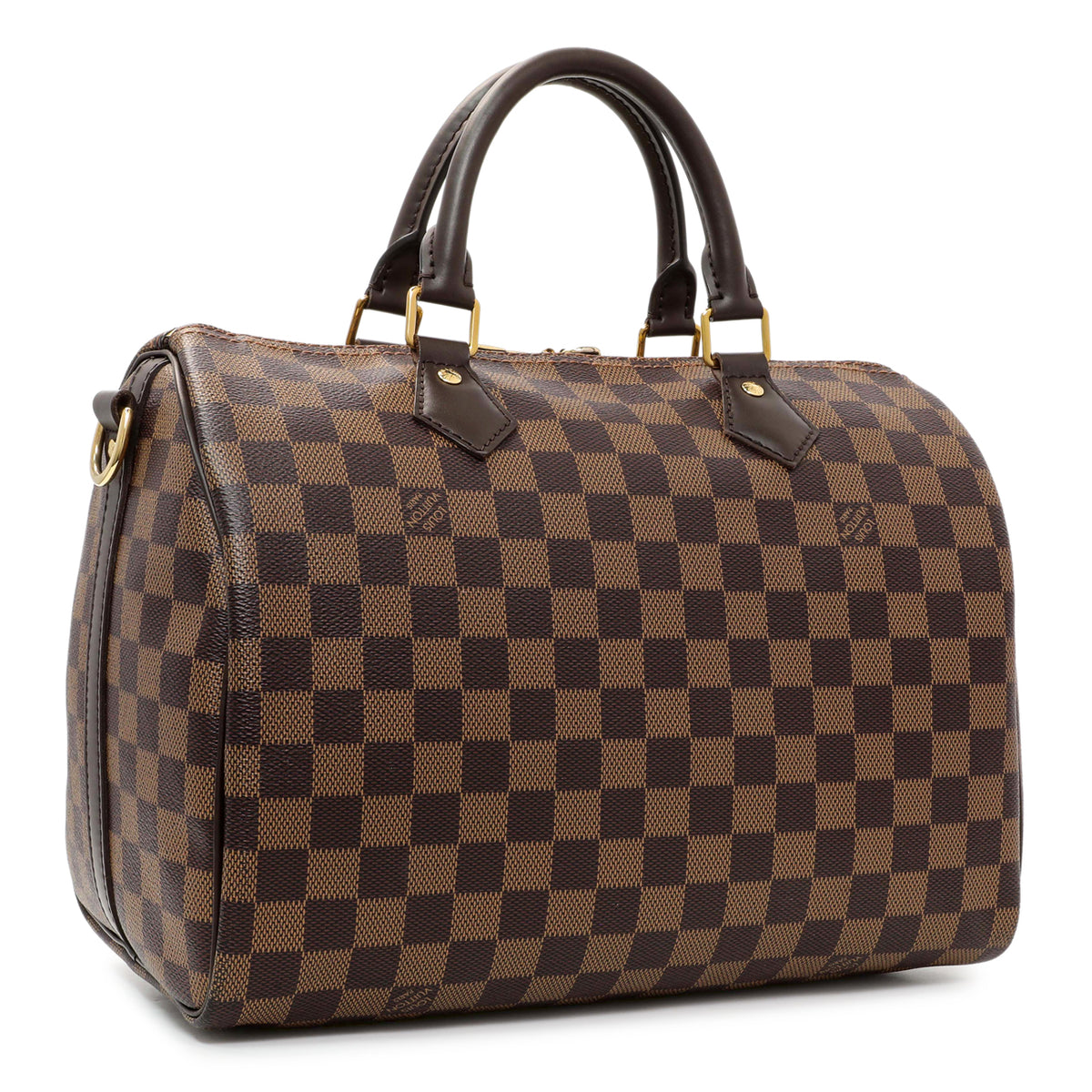 Louis Vuitton Damier Ebene Speedy 30 Bandouliere Handbags Louis Vuitton