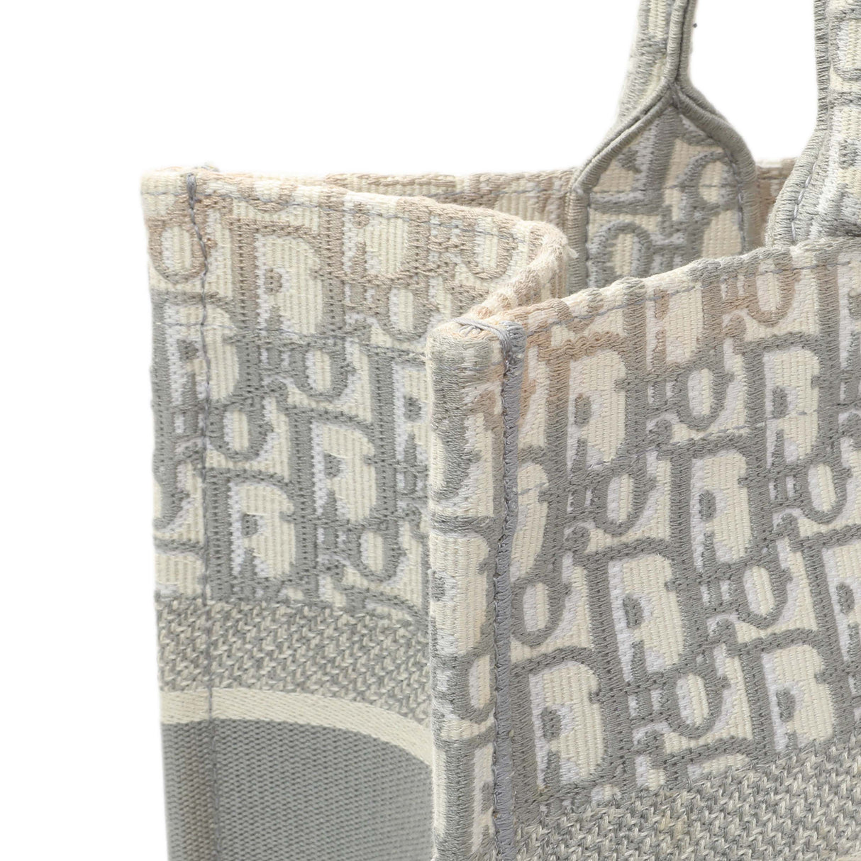 Christian Dior Grey Oblique Medium Book Tote Handbags Christian Dior