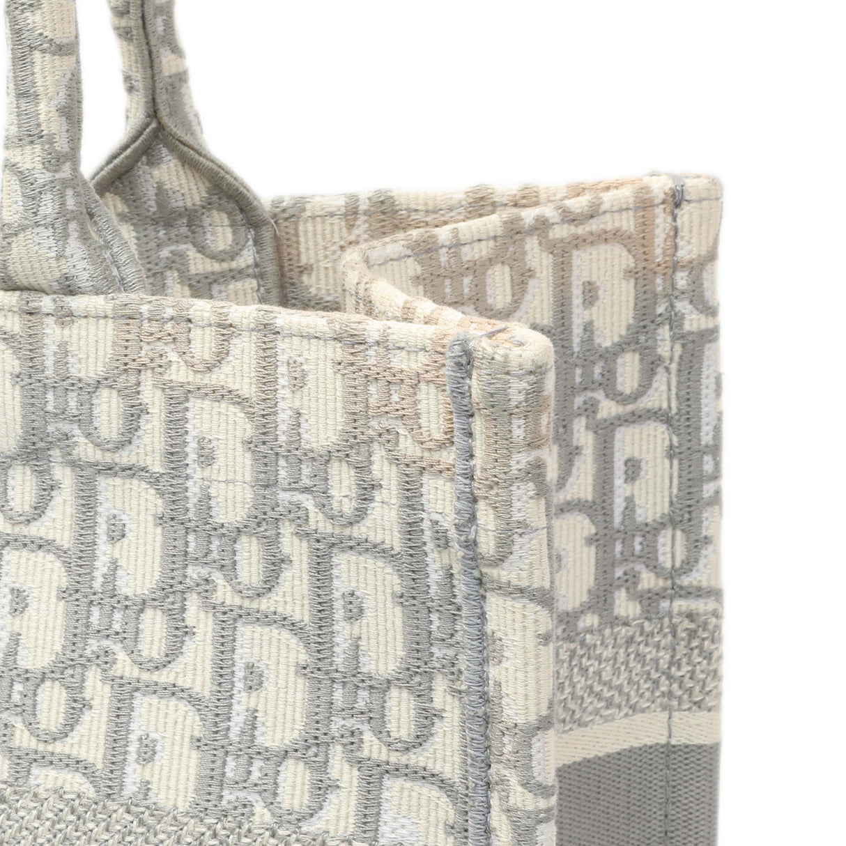 Christian Dior Grey Oblique Medium Book Tote Handbags Christian Dior