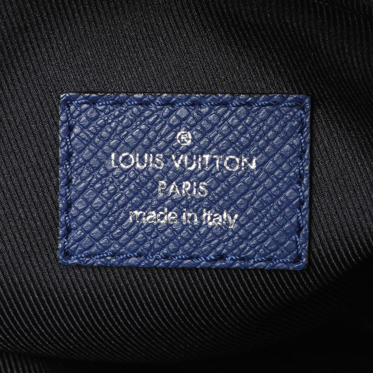 Louis Vuttion Blue Taigarama Outdoor Messenger Handbags Louis Vuitton