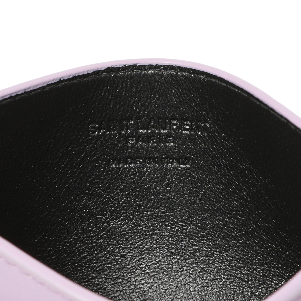 Saint Laurent Lilac Calfskin 5 Fragments Card Holder Accessories Saint Laurent