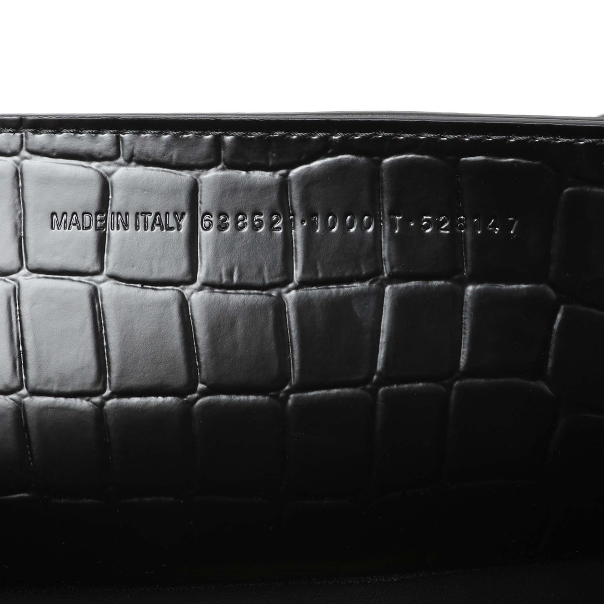 Balenciaga Black Crocodile Embossed Neo Classic Hardware S City Handbags Balenciaga