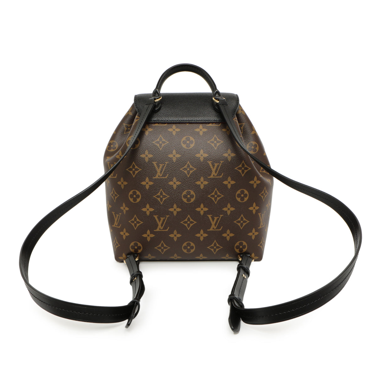 Louis Vuitton Black Monogram Montsouris PM Handbags Louis Vuitton