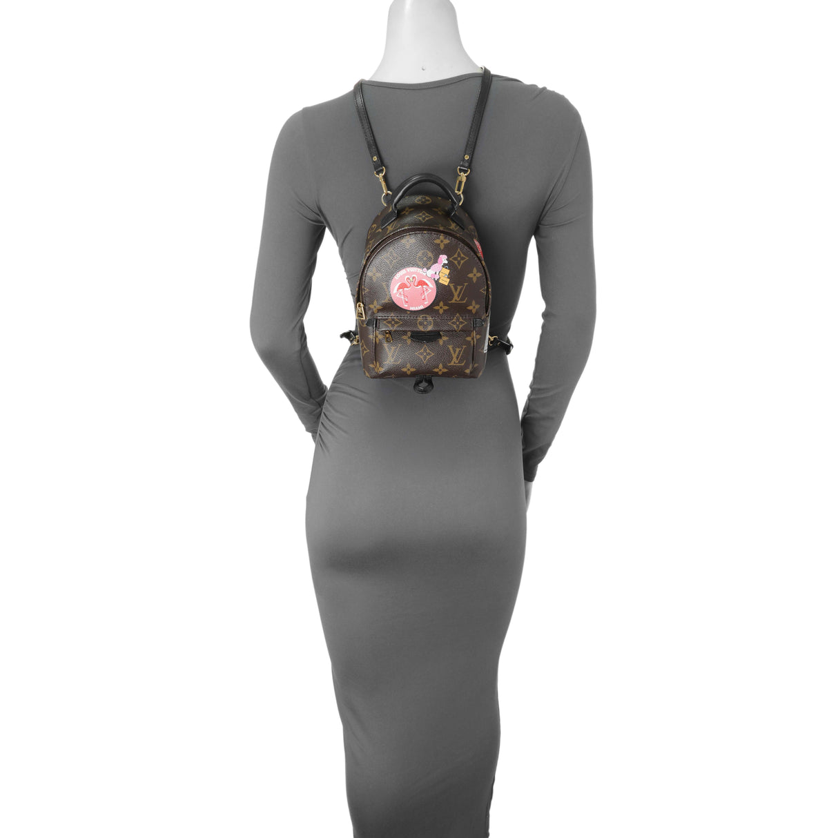 Louis Vuitton Monogram My World Tour Palm Springs Backpack Mini Handbags Louis Vuitton
