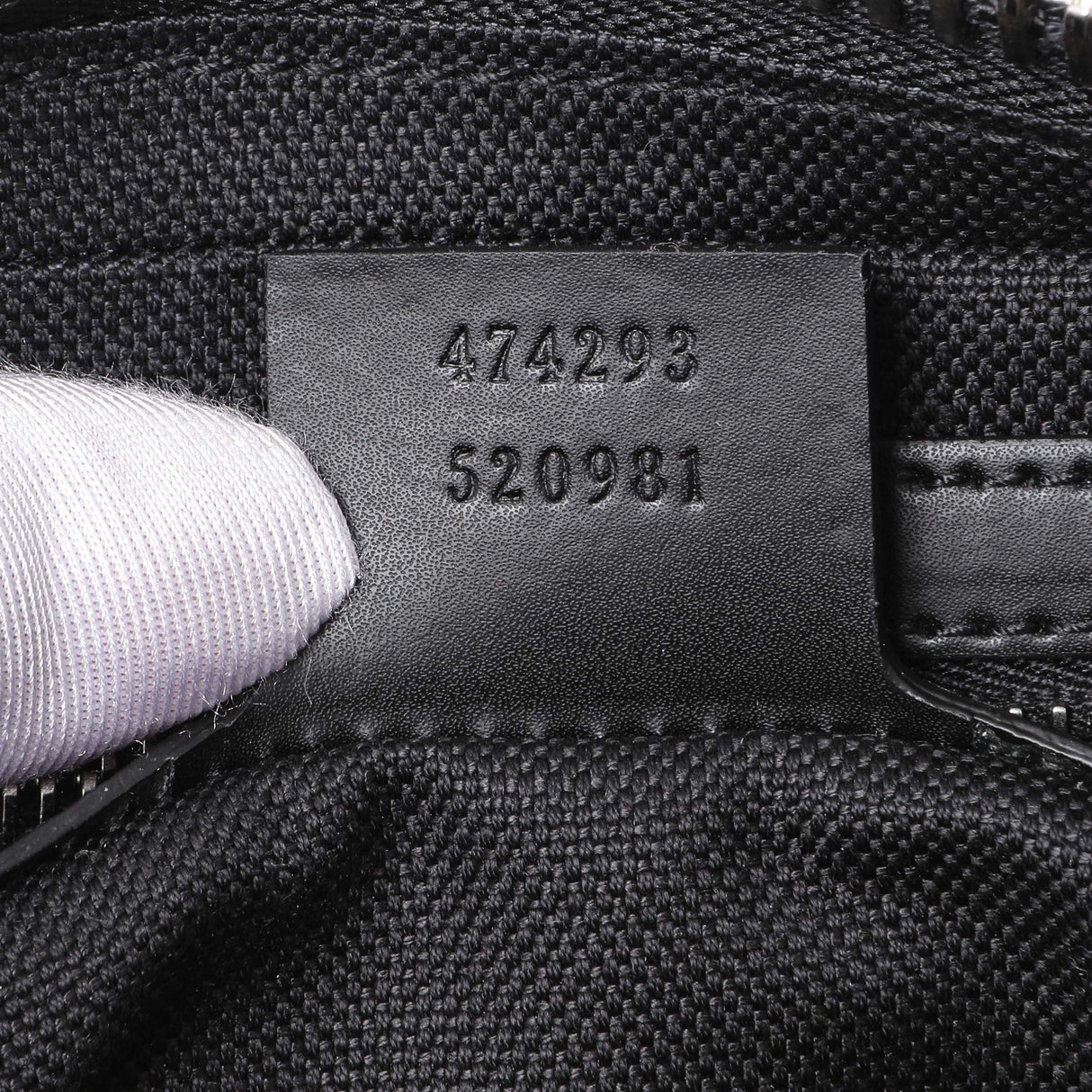 Gucci Black Soft GG Supreme Monogram Web Belt Bag Handbags Gucci
