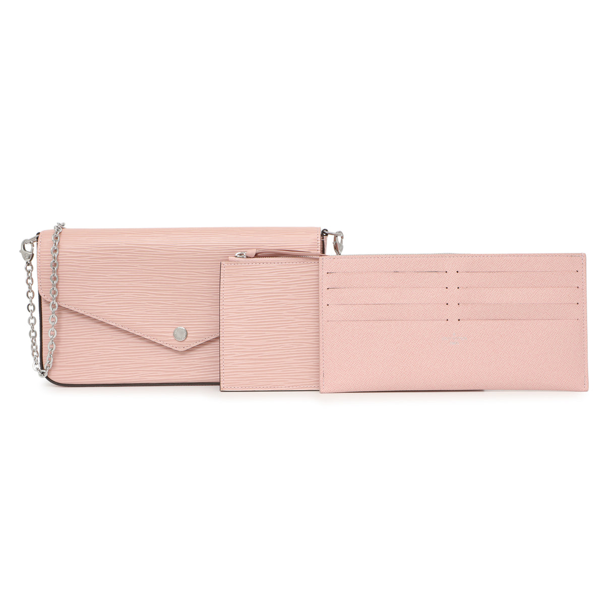 Louis Vuitton Rose Ballerine Epi Pochette Felicie Handbags Louis Vuitton