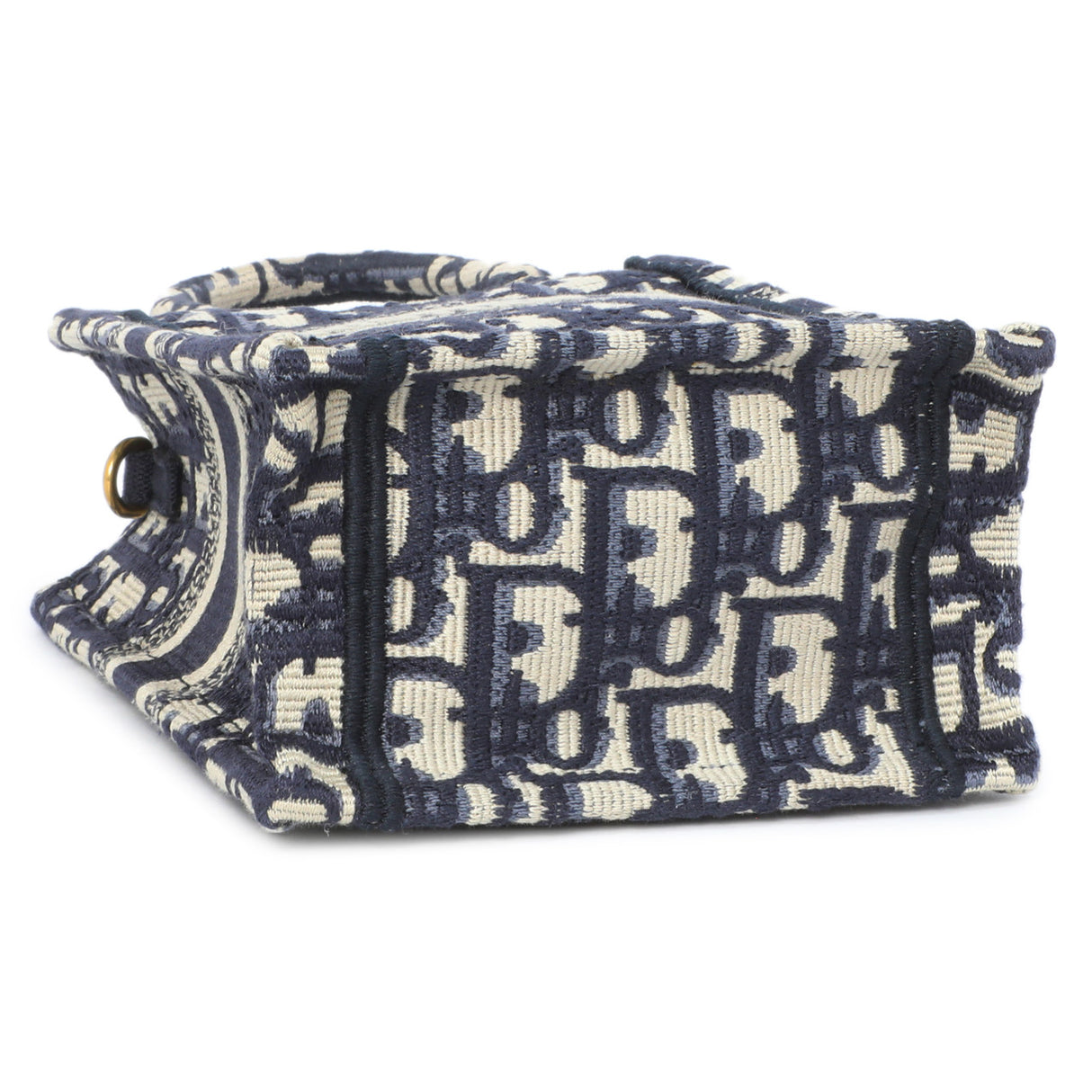 Christian Dior Blue Oblique Mini Book Tote Phone Bag Christian Dior