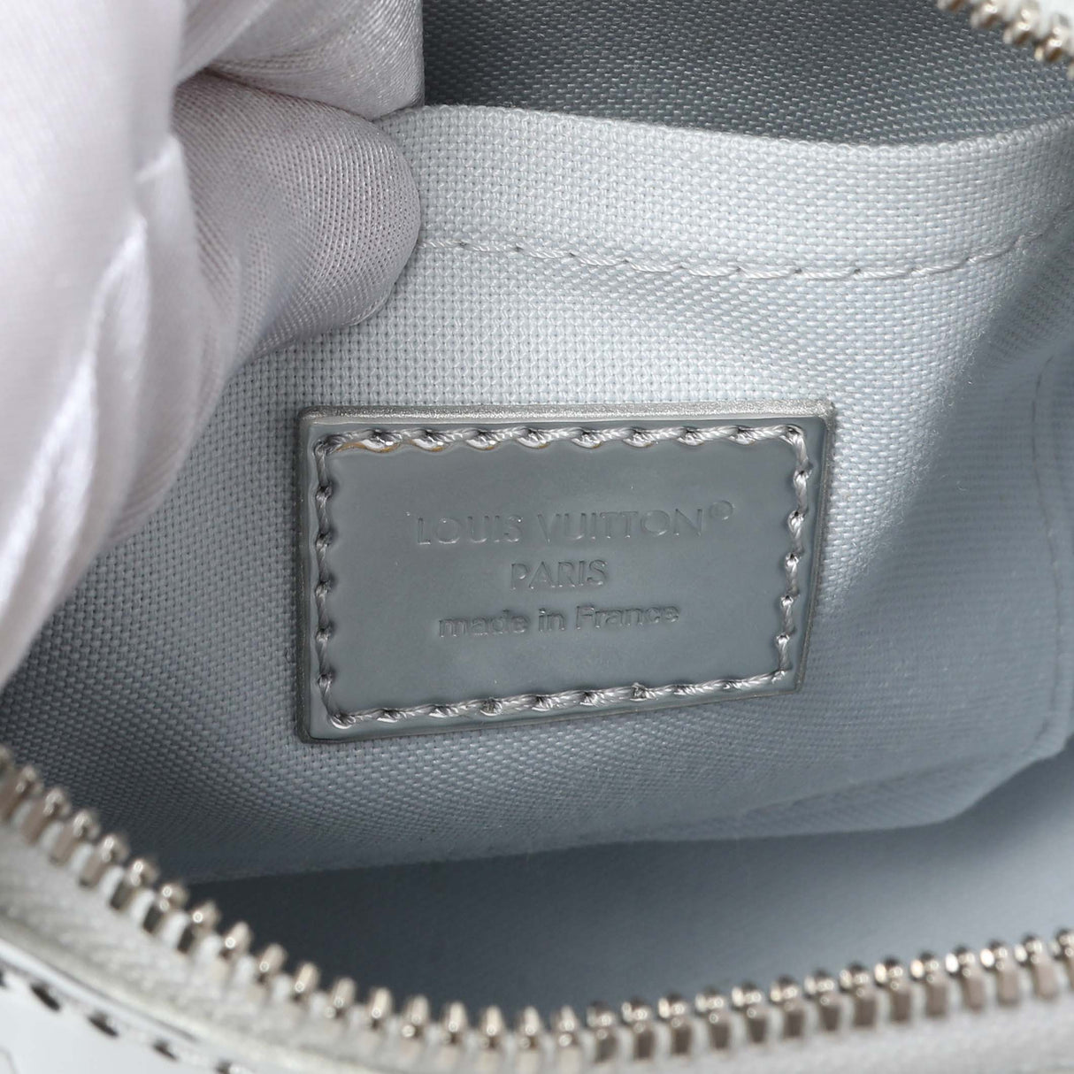 Louis Vuitton Silver Monogram Miroir Speedy Bandouliere 20