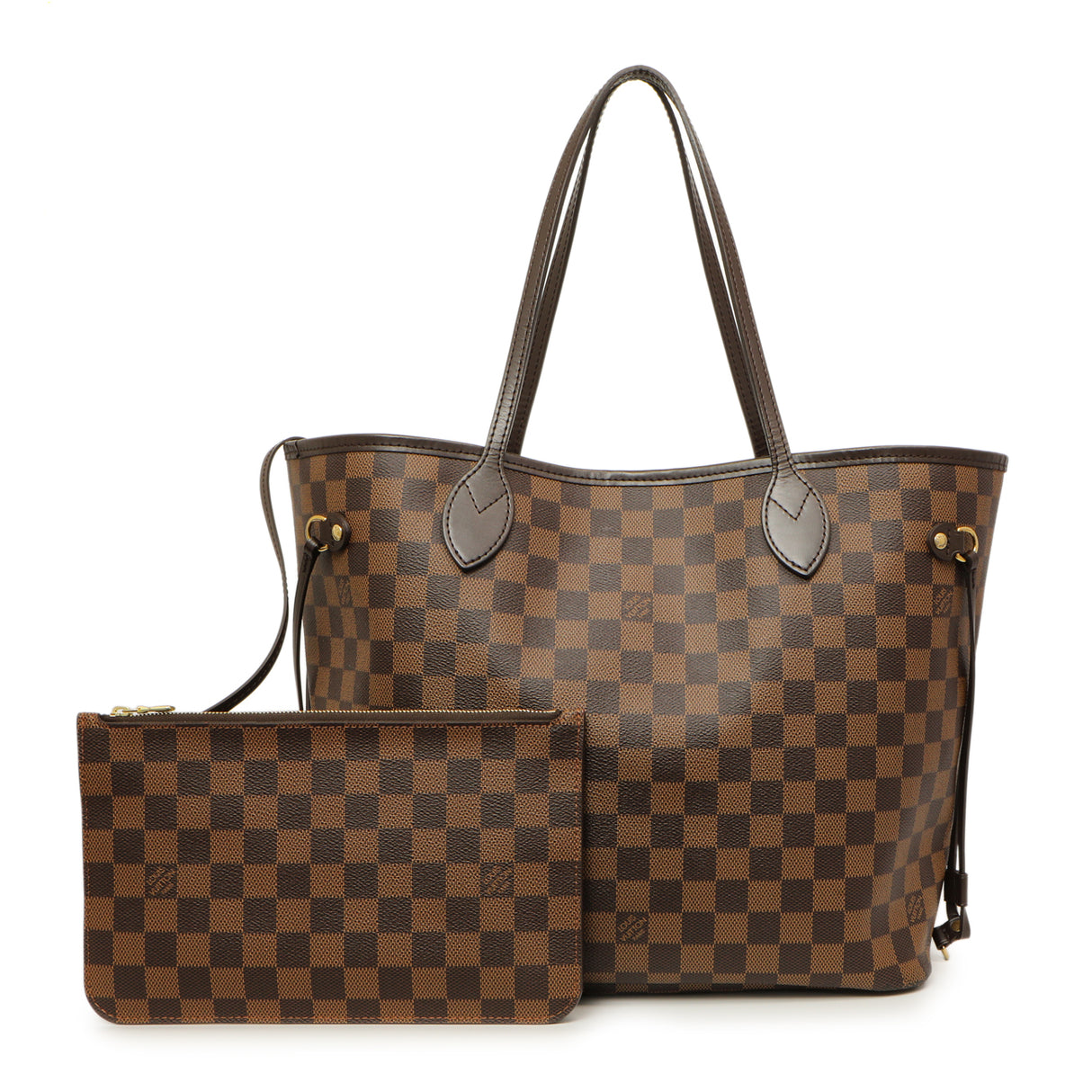 Louis Vuitton Damier Ebene Neverfull MM Handbags Louis Vuitton