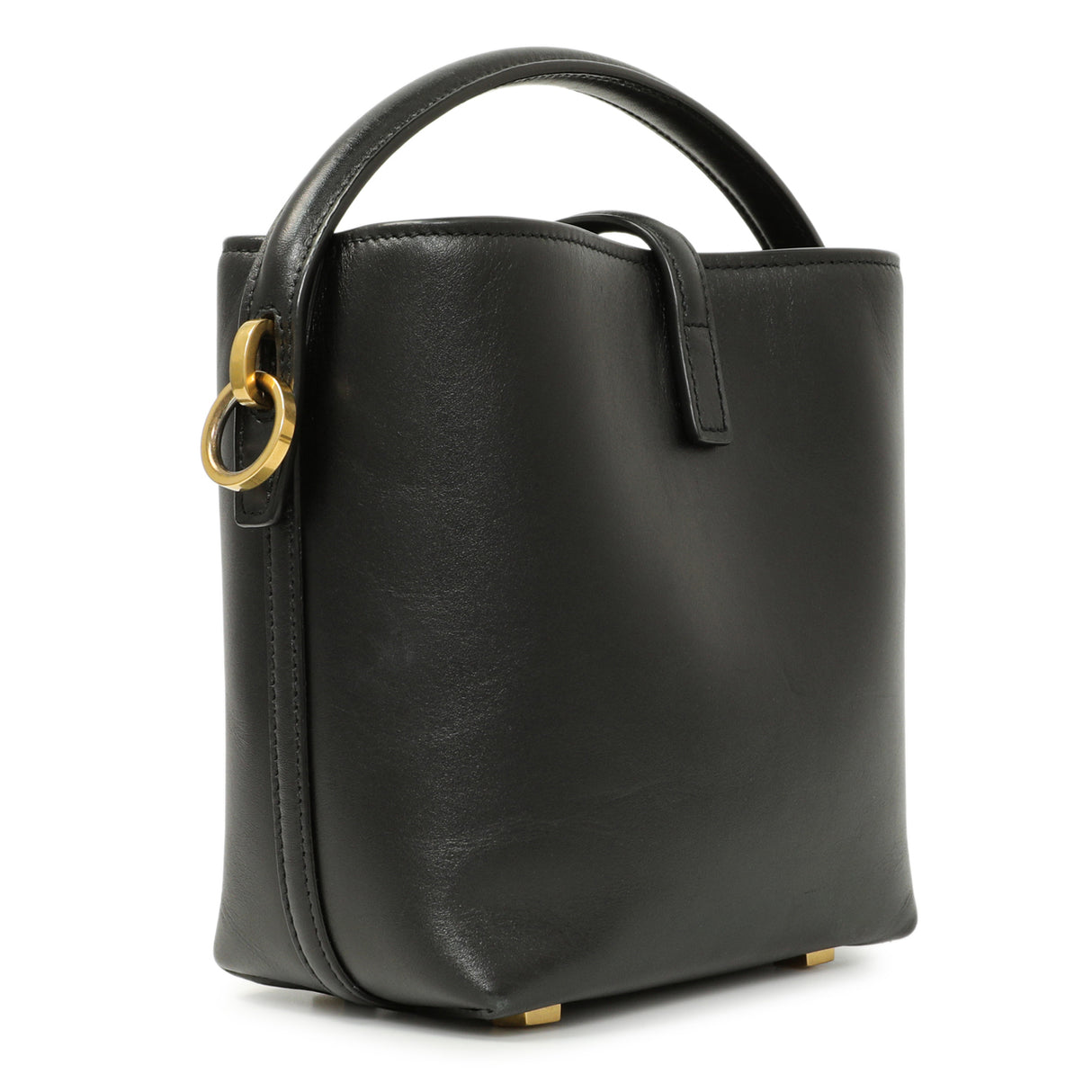 Saint Laurent Black Calfskin Le 37 Mini Bucket Bag Handbags Saint Laurent