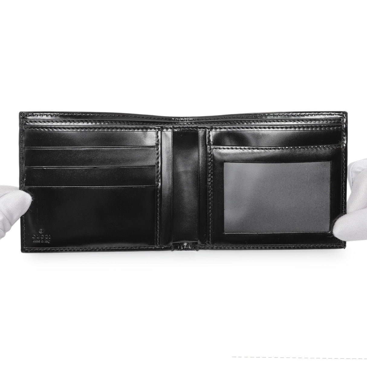 Gucci Black Imprime Monogram Bifold Wallet Accessories Gucci